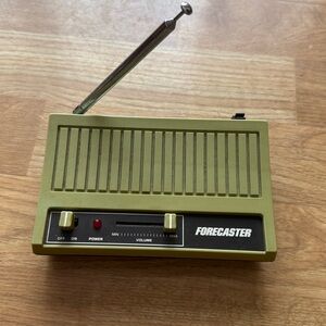 Working Vintage Forecaster Weather Radio, Model WX-16